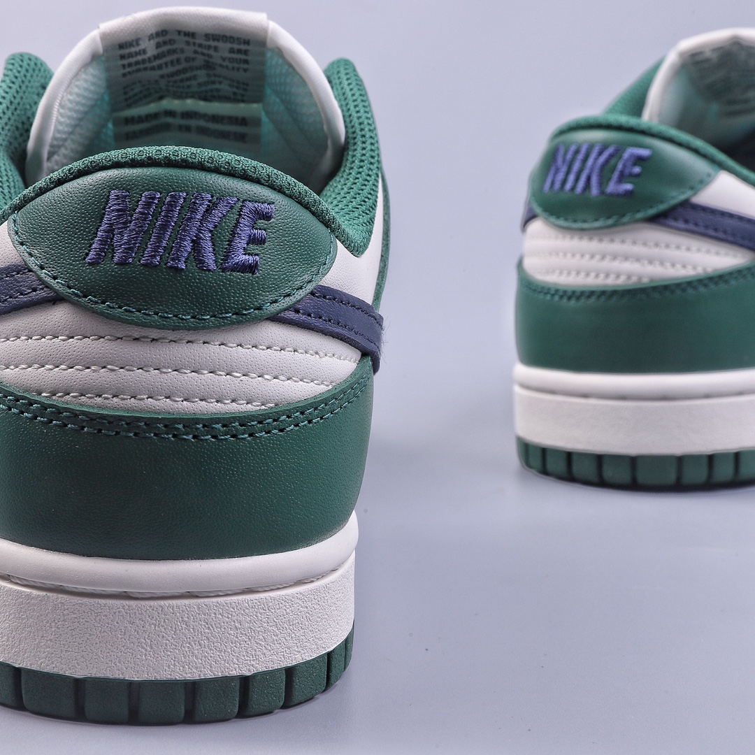 S2 Nike DUNK Low White Green Blue Hook DD1503-300