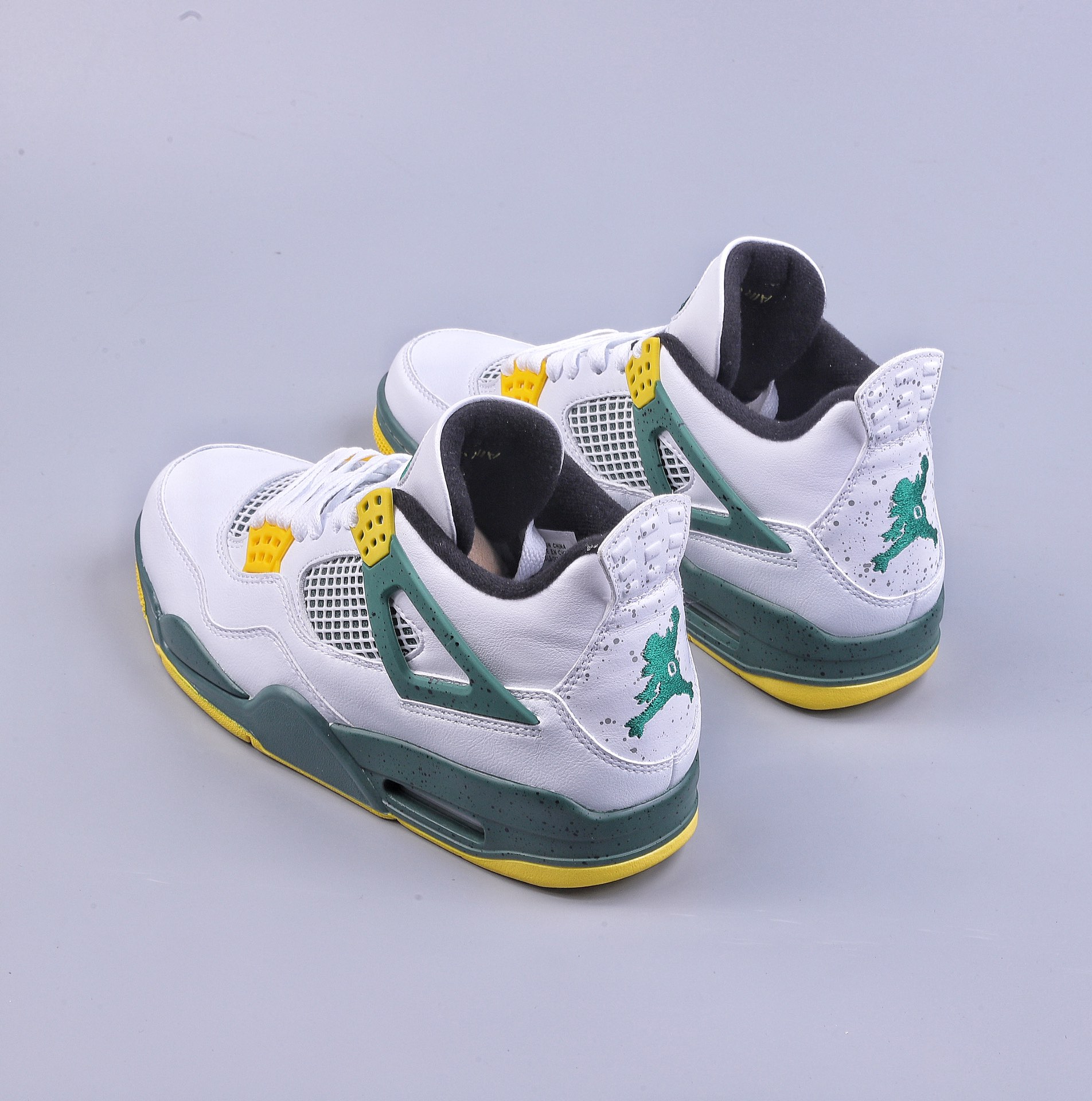 Air Jordan 4 Retro ”Oregon Ducks Pit Crew” University of Oregon 257-255275