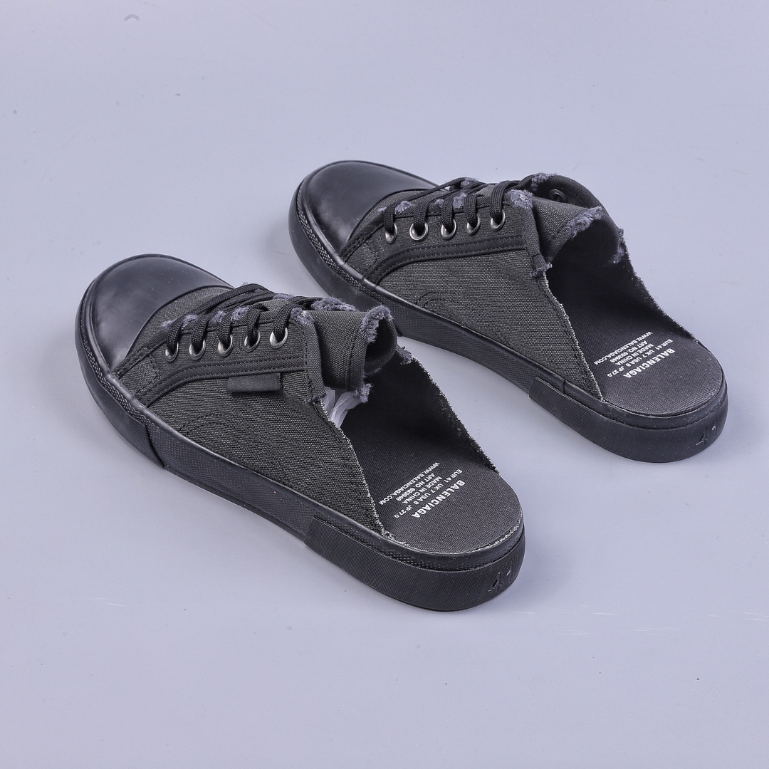 OK BALENCIAGA22 summer new product PARIS wear and old effect casual low-top canvas shoes