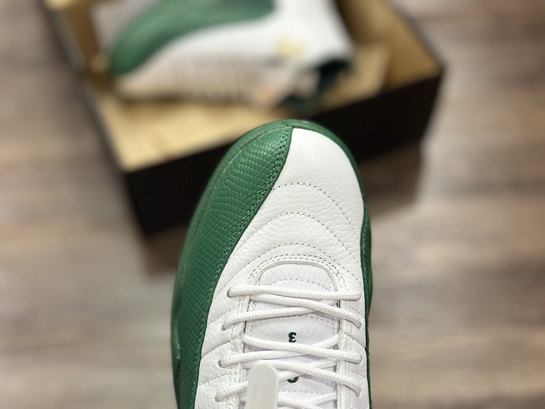 480 Air Jordan 12 AJ12白绿 乔丹篮球鞋 136061-063