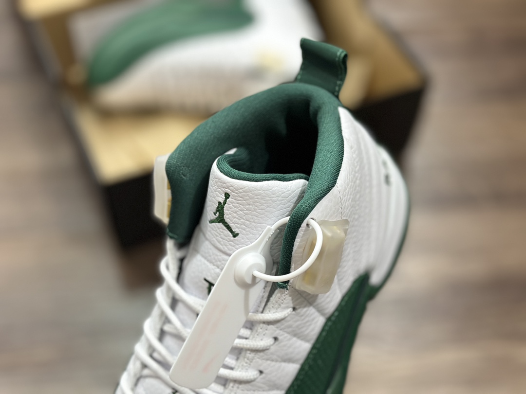 480 Air Jordan 12 AJ12白绿 乔丹篮球鞋 136061-063