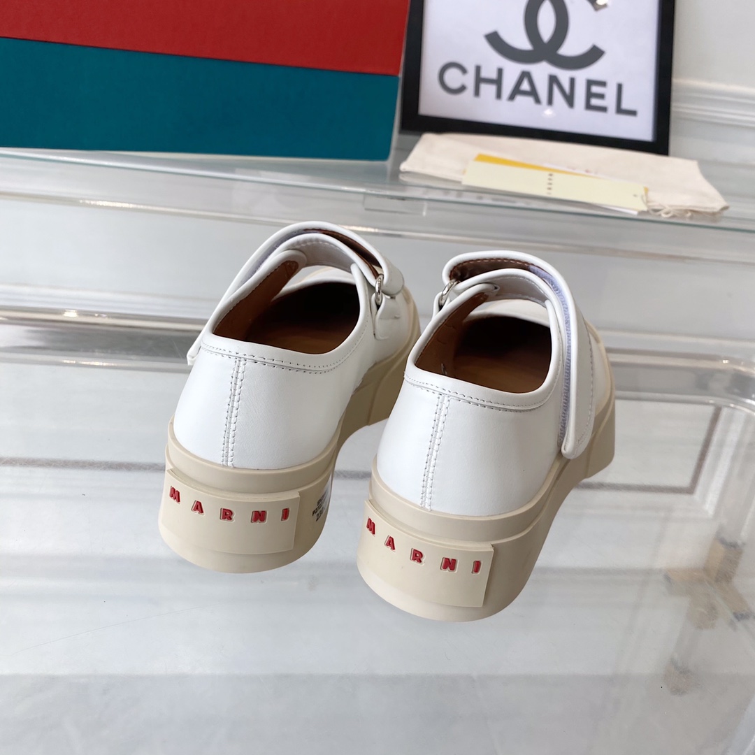 MARNI New Recreational Shoes: Top Edition, Original Six-Soft-Colour Delivery, Oxen’s Skin Import - 图片 8