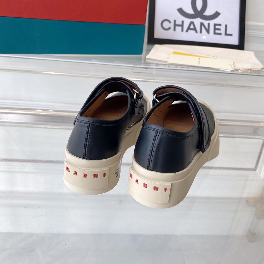 MARNI New Recreational Shoes: Top Edition, Original Six-Soft-Colour Delivery, Oxen’s Skin Import - 图片 8