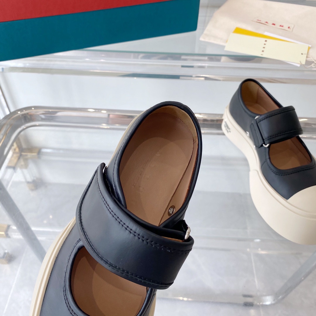 MARNI New Recreational Shoes: Top Edition, Original Six-Soft-Colour Delivery, Oxen’s Skin Import - 图片 5