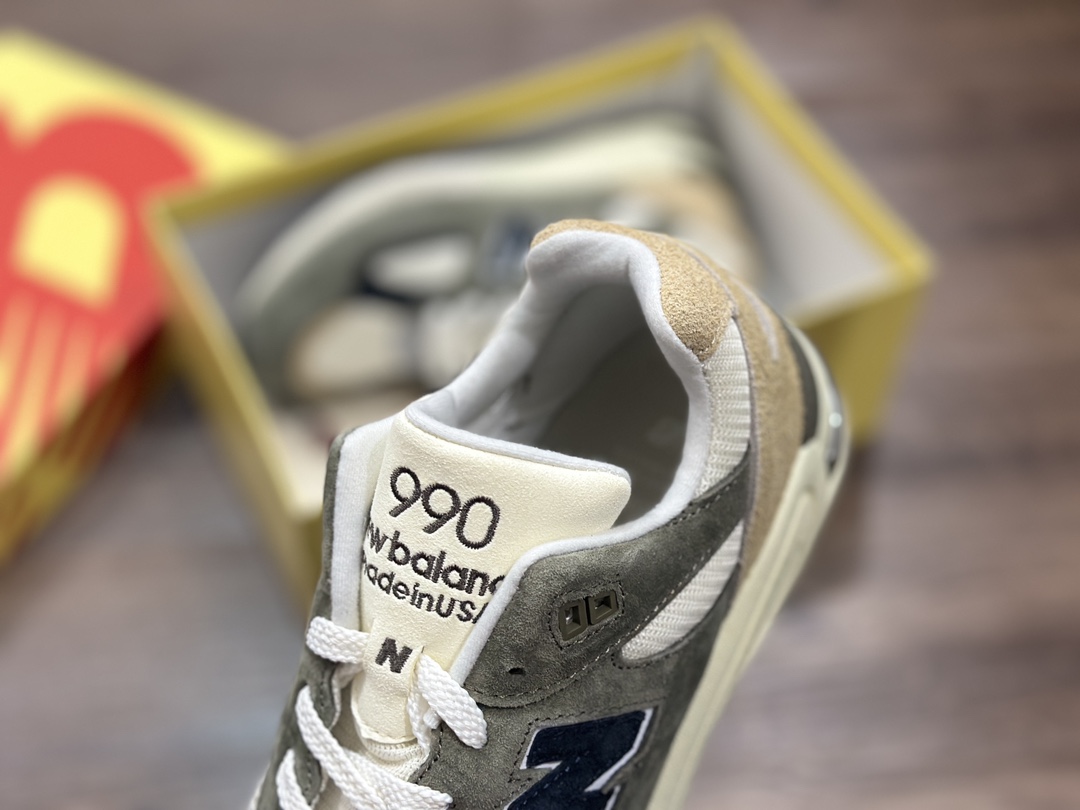 240 New Balance M990GB2 新百伦NB990V2 第二代总统复古慢跑鞋