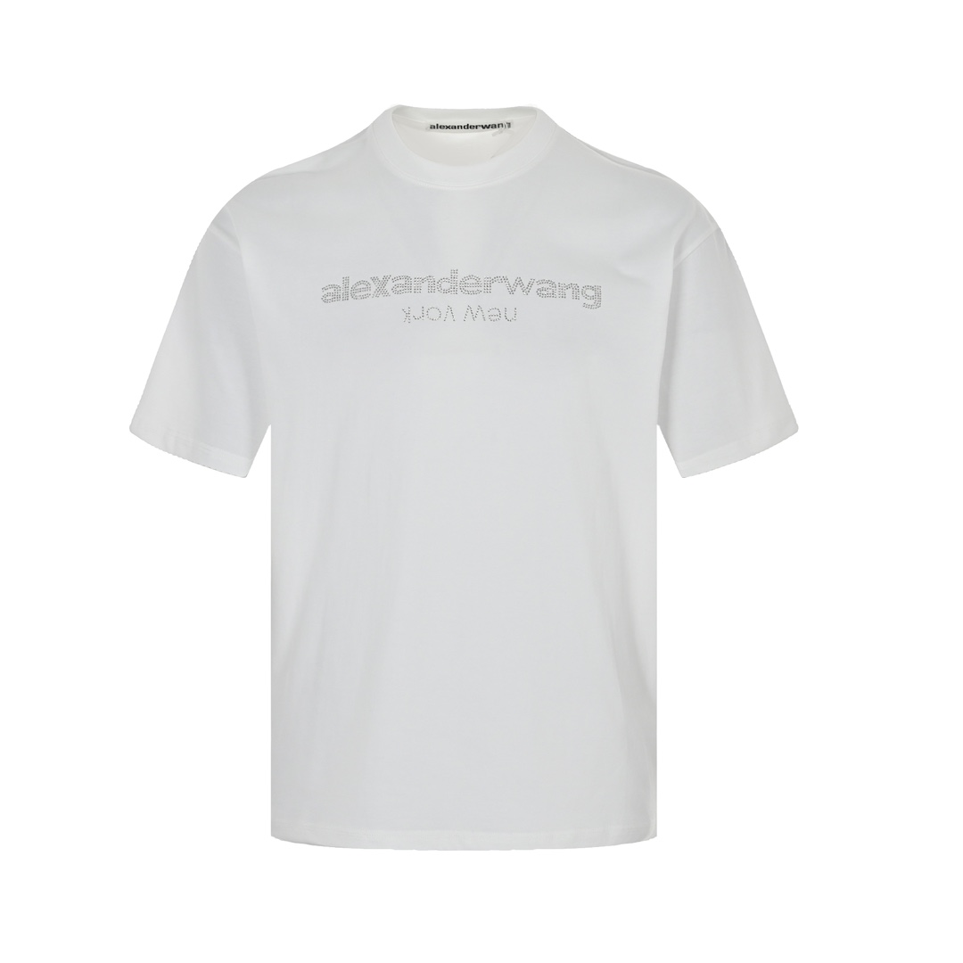Alexander Wang Odzież T-Shirt Bawełna Krótki rękaw