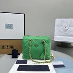 Prada Crossbody & Shoulder Bags Green E68868