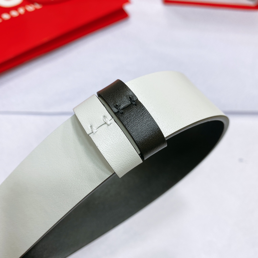 Real-Grade Diesel Skin with Silver Buttons, 3.0 cm Wide Flash, Two-Sided Design - 图片 4