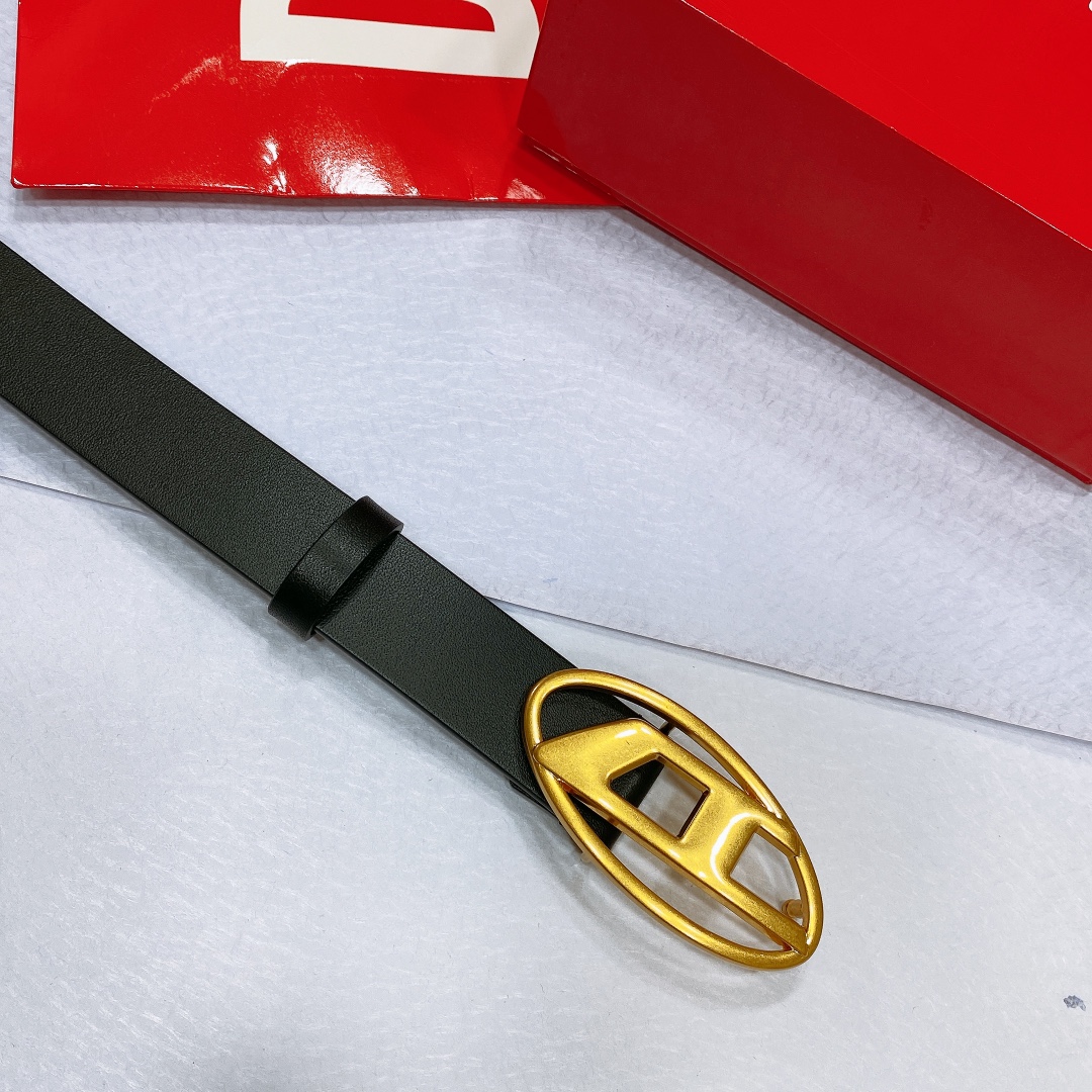 Real-Grade Diesel Skin with Retrospect Silver Buttons, 3.0 cm Wide, Two-Sided Available - 图片 2