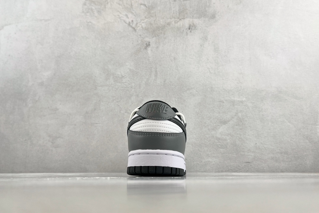 [Customized sneakers] Nike Dunk Low fog color raven black and white gray DD1503-101