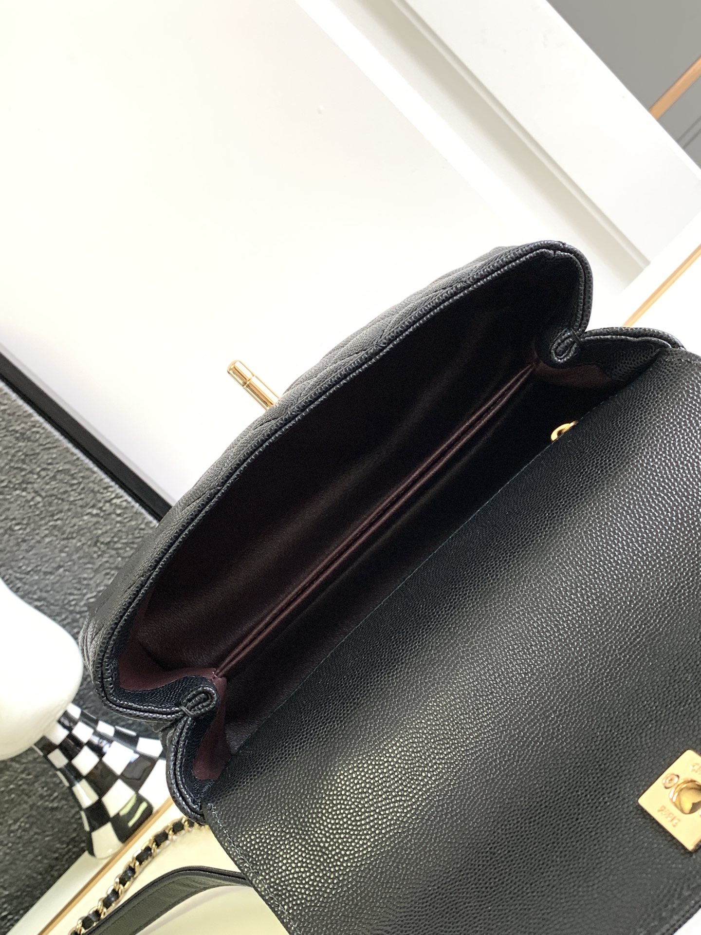 Goyard Classic Handcrafted Luxury Leather Shoulder Bag Ref 8
