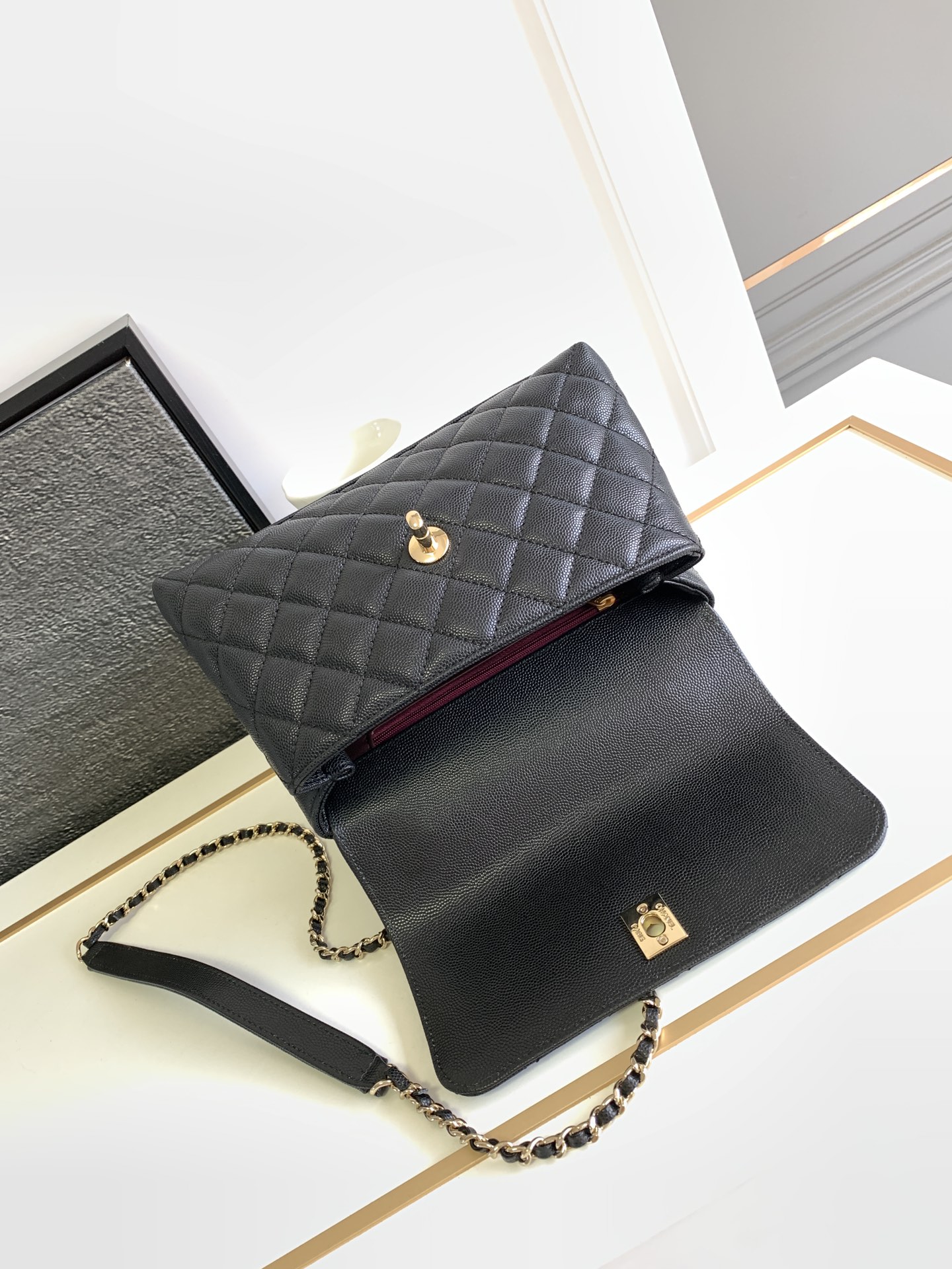 Goyard Classic Handcrafted Luxury Leather Shoulder Bag Ref 7