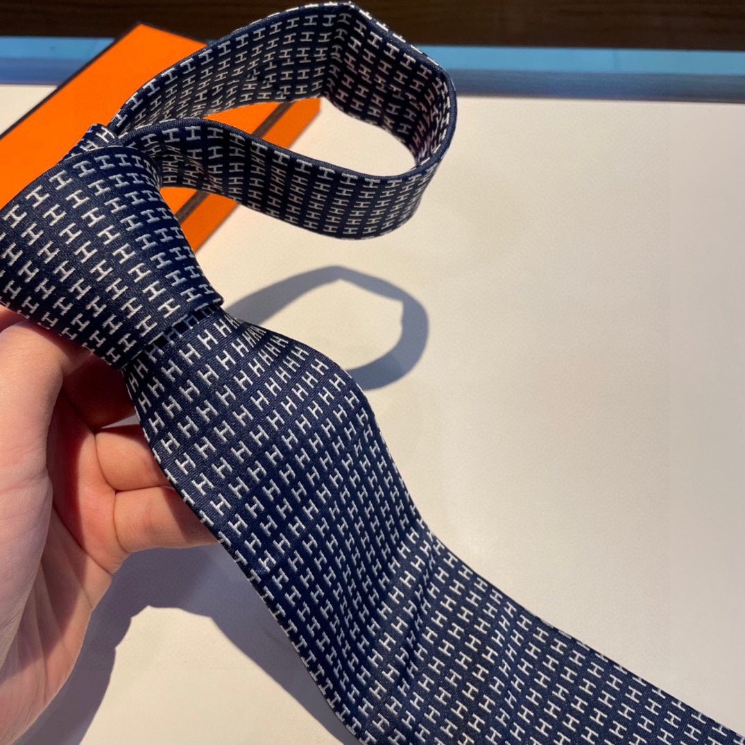 配包装男士新款领带系列H字母领带稀有