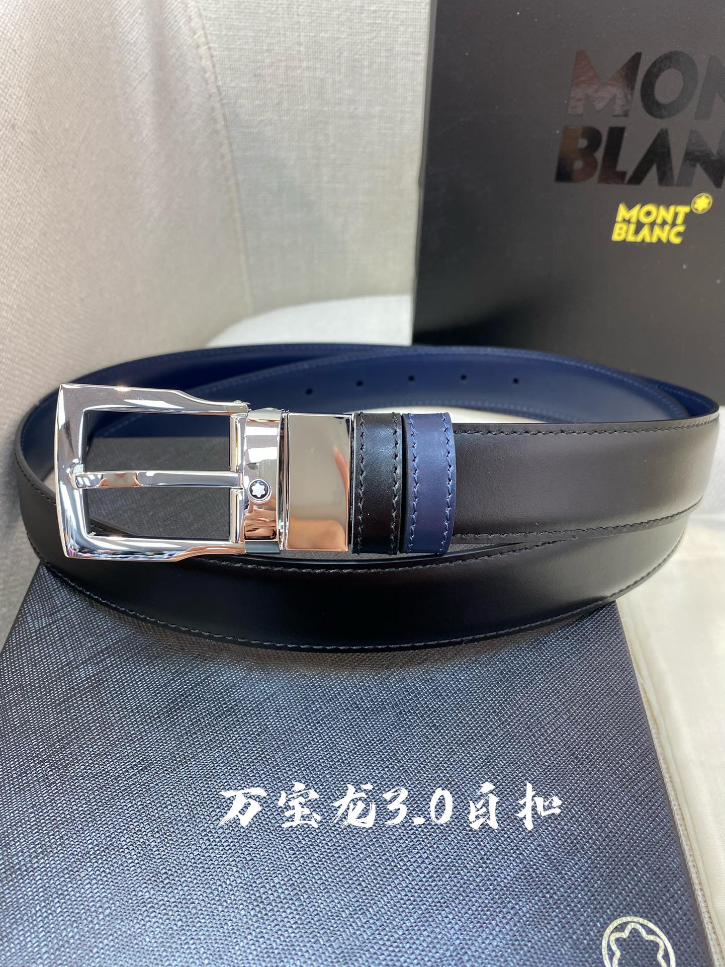 Montblanc万宝龙宽3.0cm