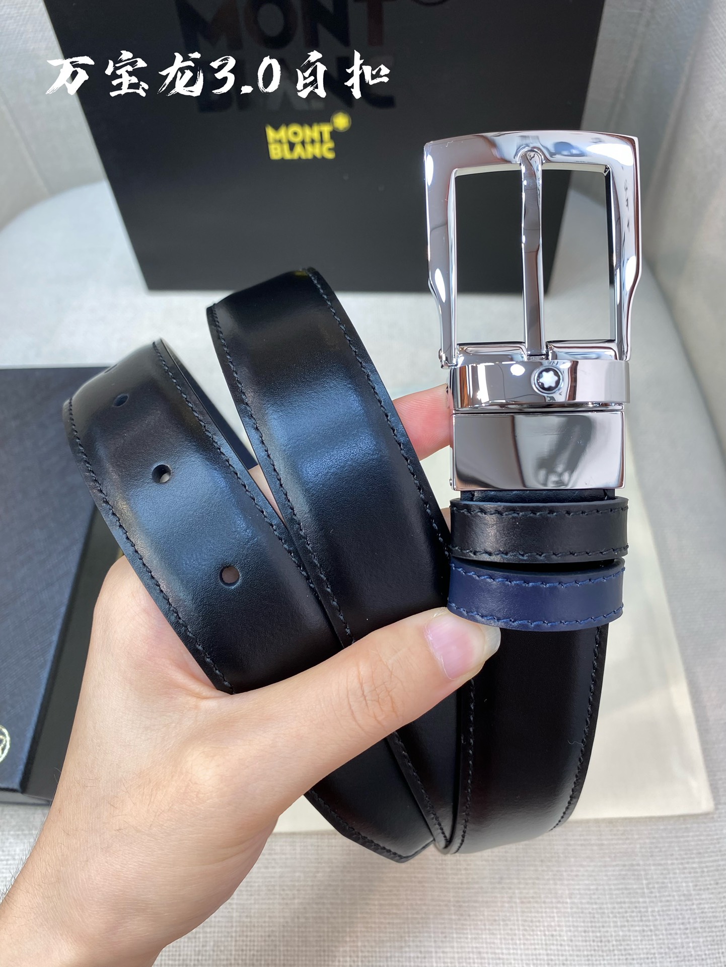 Montblanc万宝龙宽3.0cm