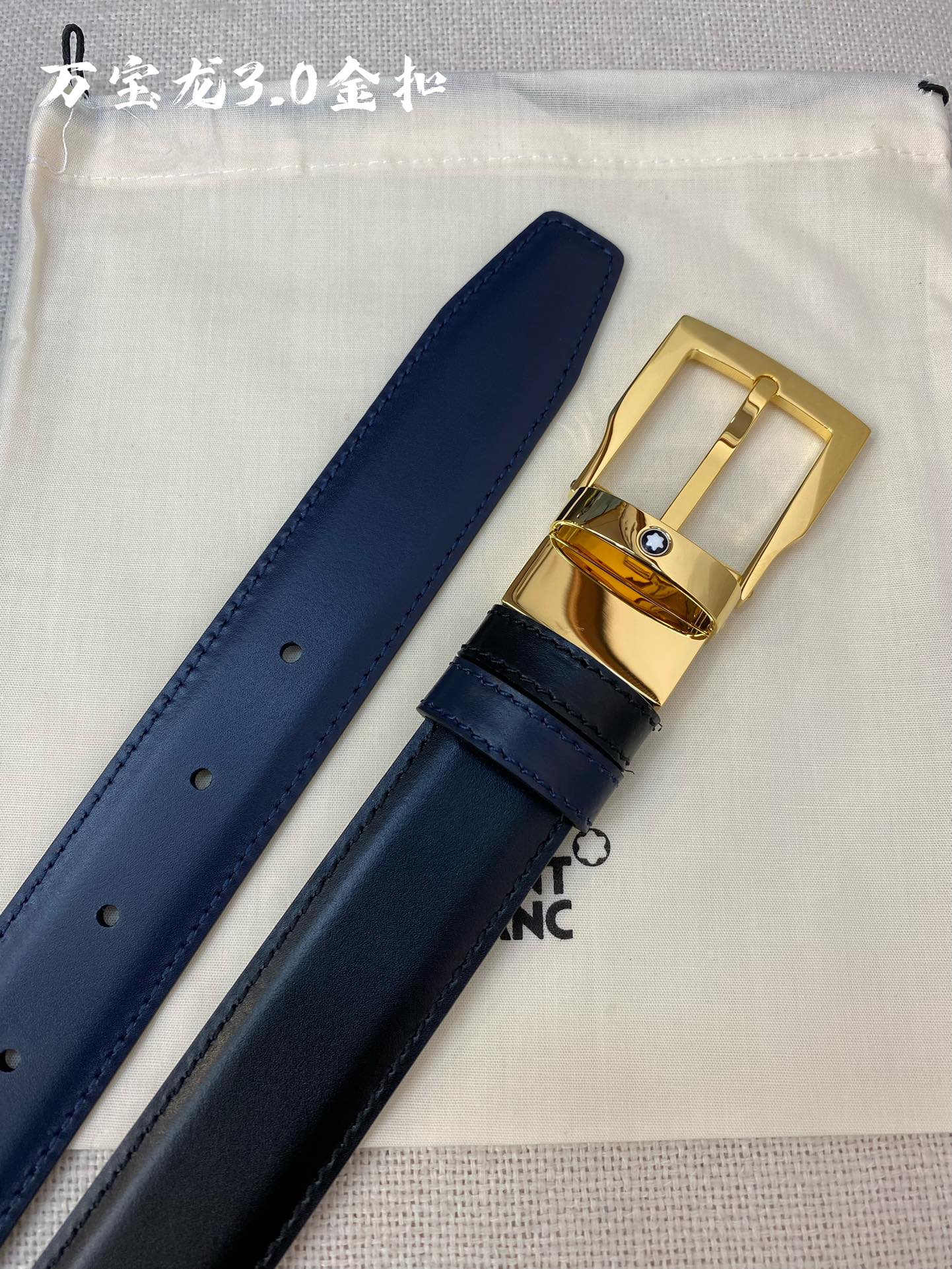 Montblanc万宝龙宽3.0cm