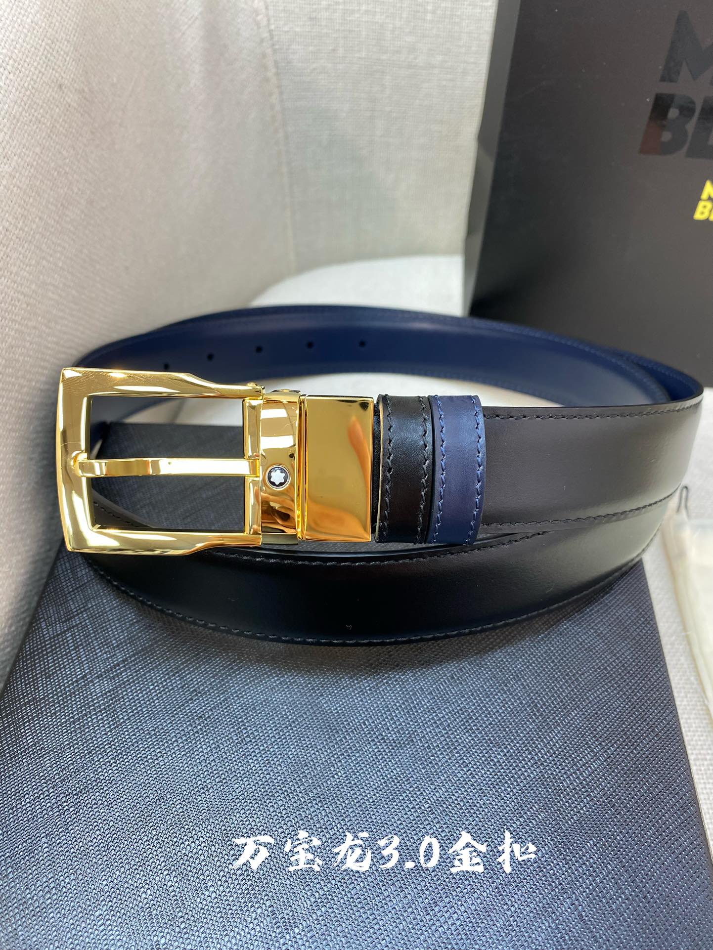 Montblanc万宝龙宽3.0cm