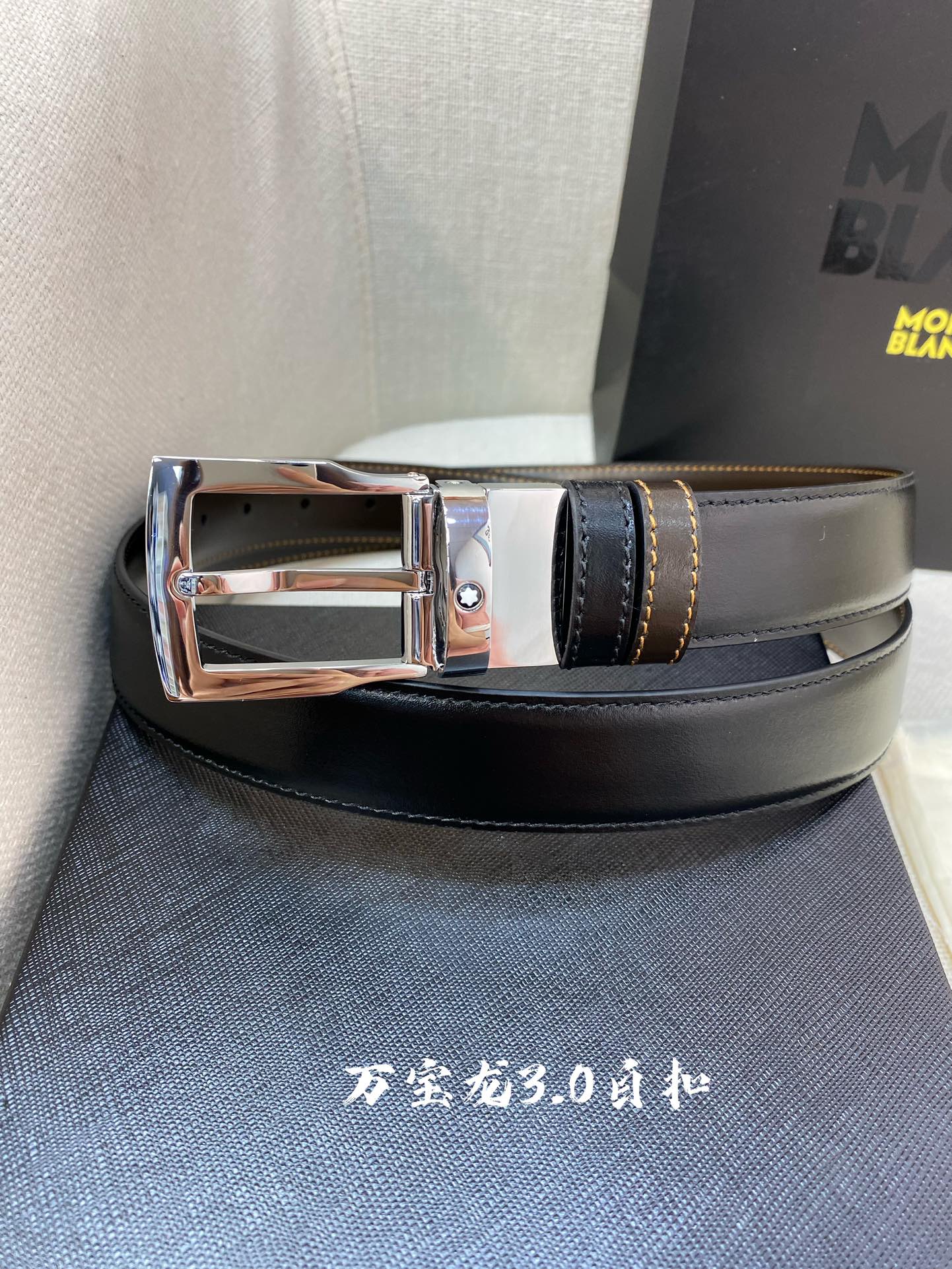Montblanc万宝龙宽3.0cm