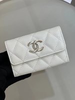 The Best Quality Replica
 Chanel Wallet Card pack Cowhide