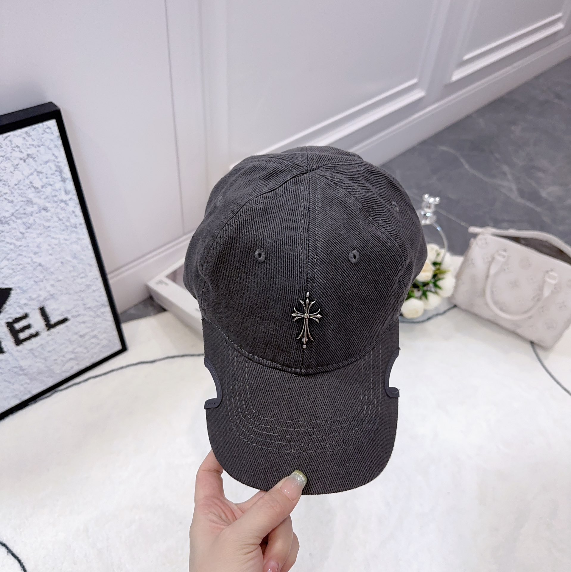 [Chrome Hearts Hats]Not packaged The version of this hat of Croheart Cross is
