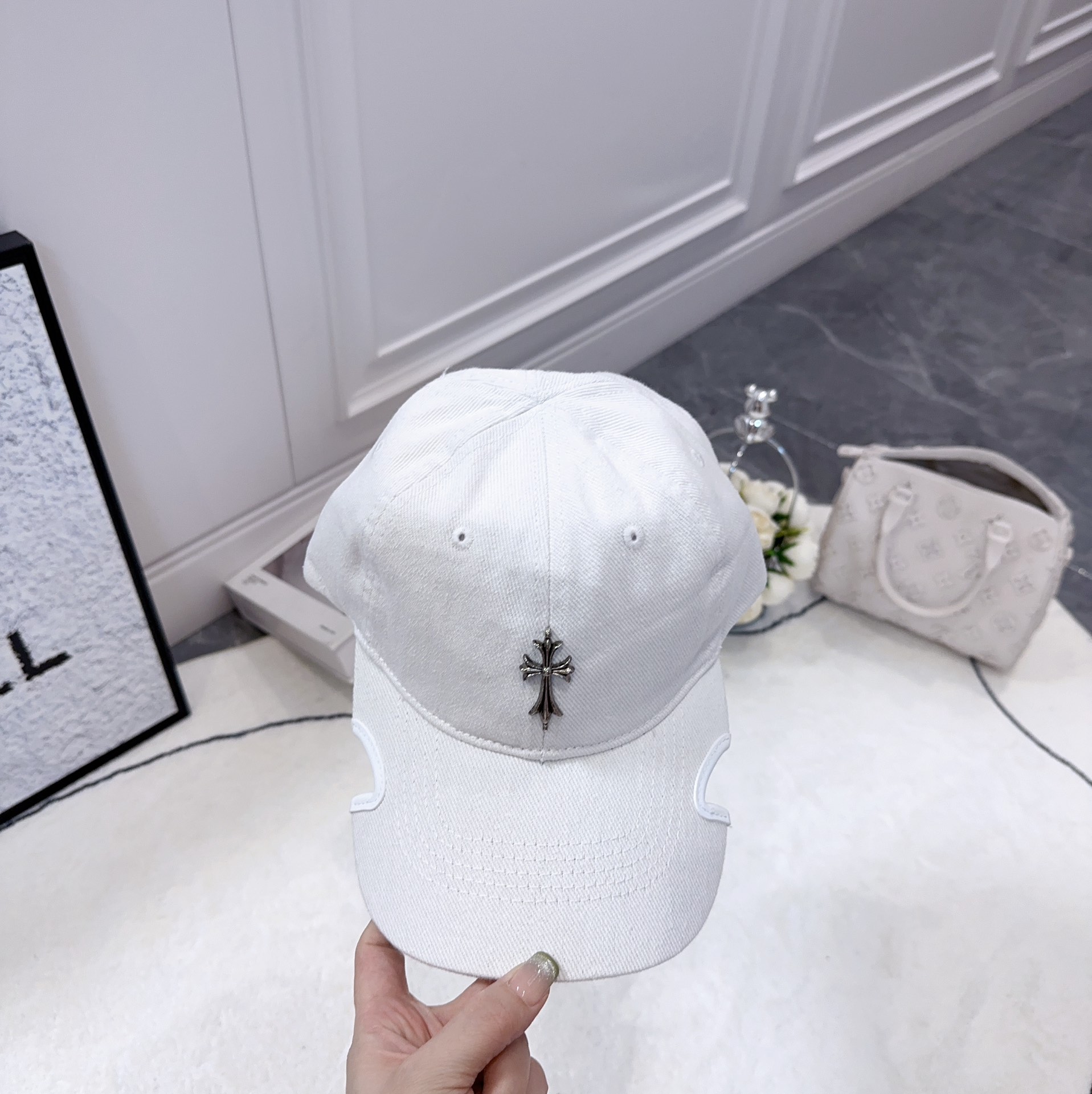 [Chrome Hearts Hats]Not packaged The version of this hat of Croheart Cross is