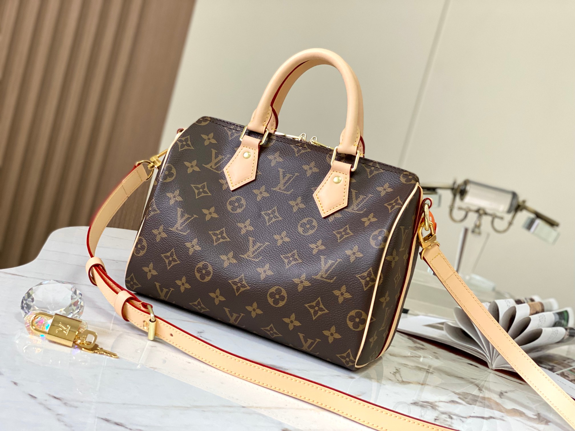 Louis Vuitton LV Speedy Luxury
 Bags Handbags All Steel M41113