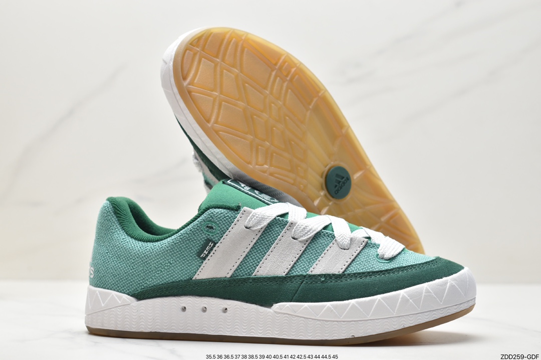 Adidas Adimatic Low Matic series low-top retro shark bread shoes sports and leisure skateboard shoes HQ6908