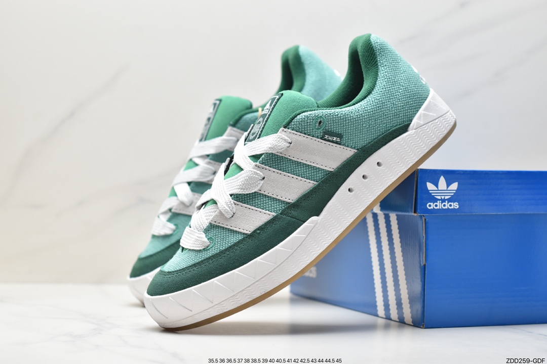 Adidas Adimatic Low Matic series low-top retro shark bread shoes sports and leisure skateboard shoes HQ6908