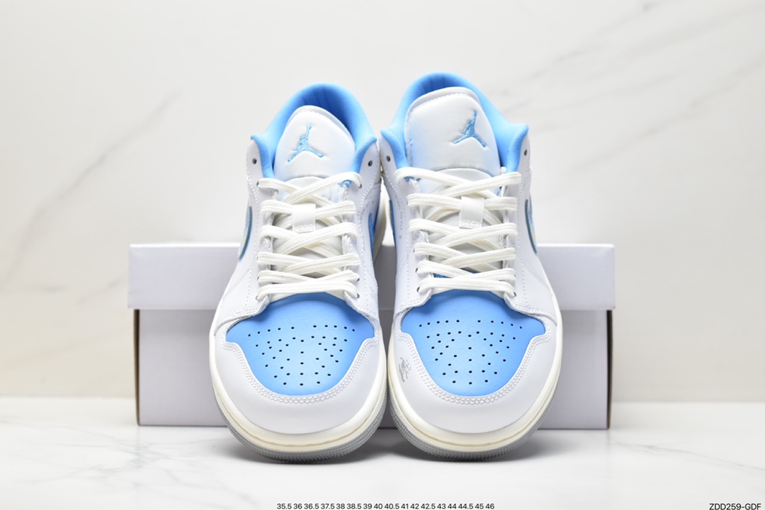 Air Jordan 1 Low Ice Blue Flame Hook FJ7219-441