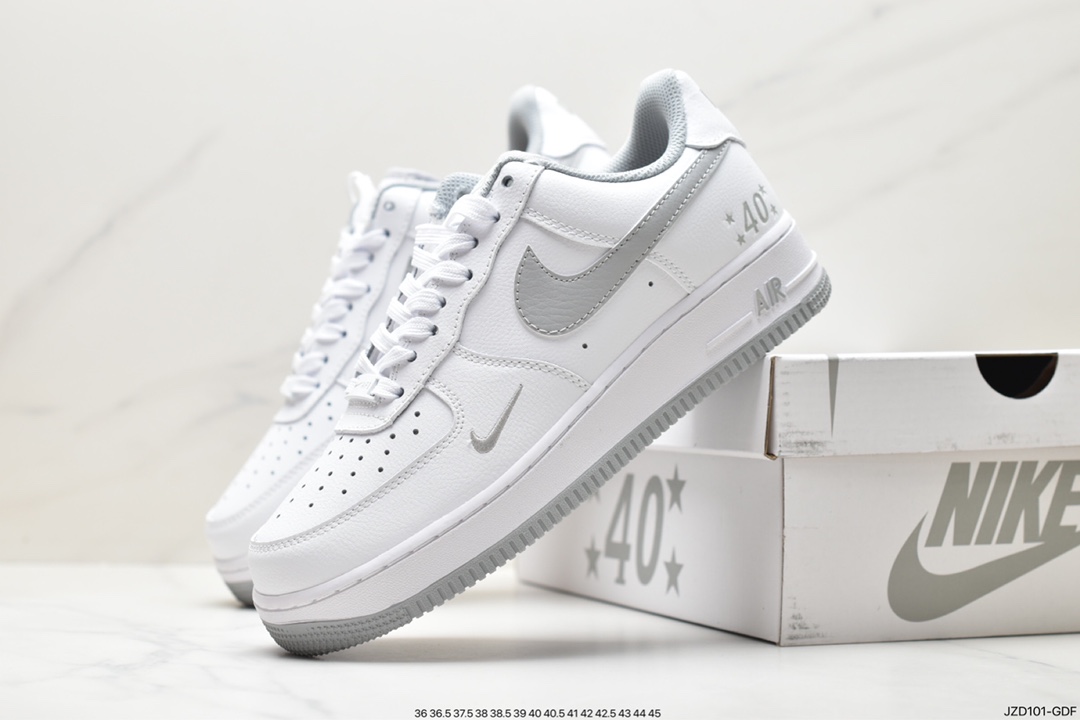 140 耐克Nike Air Force 1 Low 空军一号低帮百搭休闲运动板鞋 FB9128-100