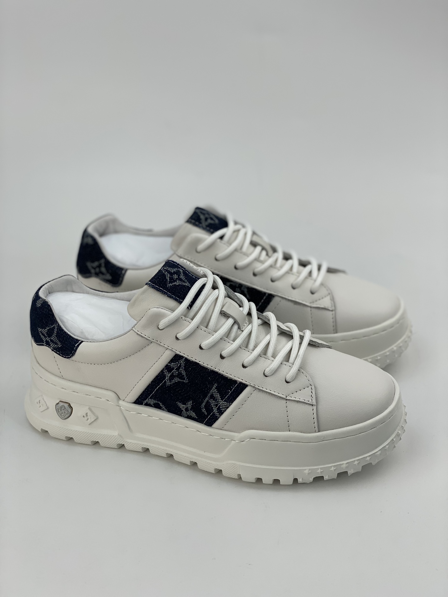 LV donkey brand 23ss Trainer Sneaker low-top casual sports shoes series