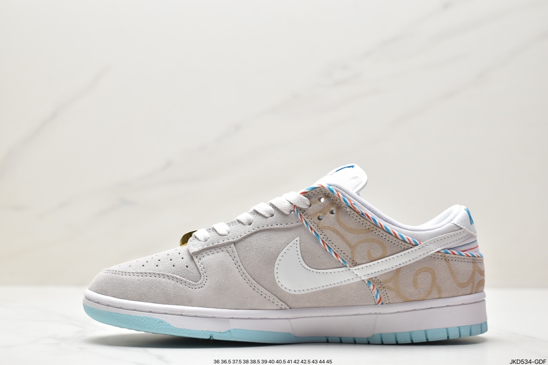 Nike SB Dunk Low Pro ”Orange Label White” dunk series low-top sneakers DH7614-500