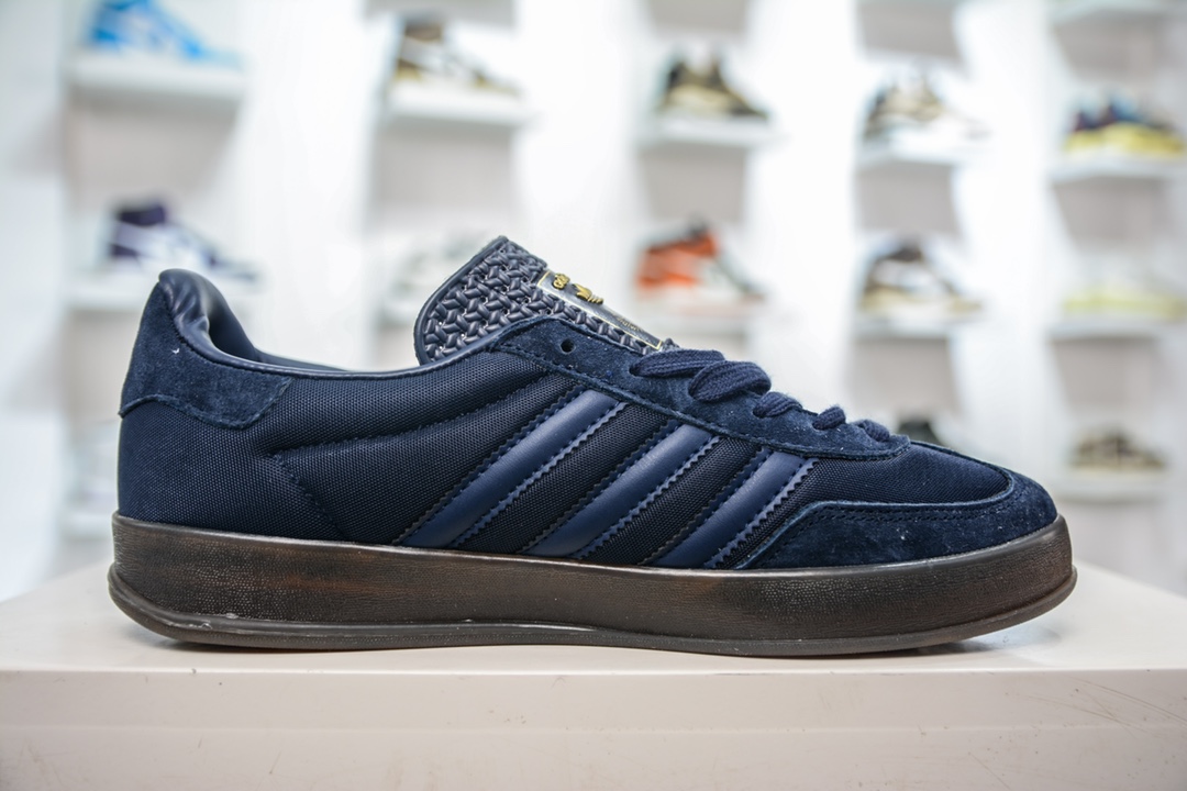 E Adidas Originals Gazelle Indoor clover retro casual non-slip wear-resistant low-top sneakers H06271