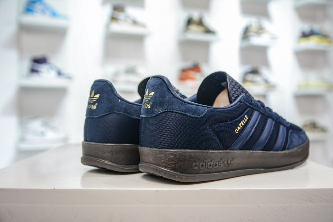 E Adidas Originals Gazelle Indoor clover retro casual non-slip wear-resistant low-top sneakers H06271