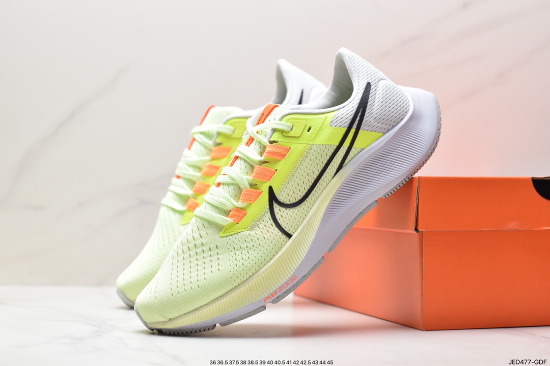 150 Nike Zoom Pegasus 38”Sail White/Yellow/Navy”38代超级飞马涡轮慢跑鞋 DQ5077-141