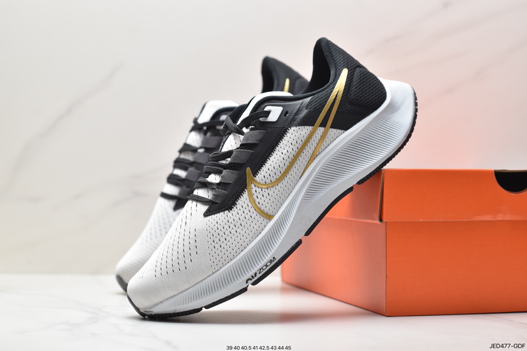 150 Nike Zoom Pegasus 38”Sail White/Yellow/Navy”38代超级飞马涡轮慢跑鞋 DQ5077-141