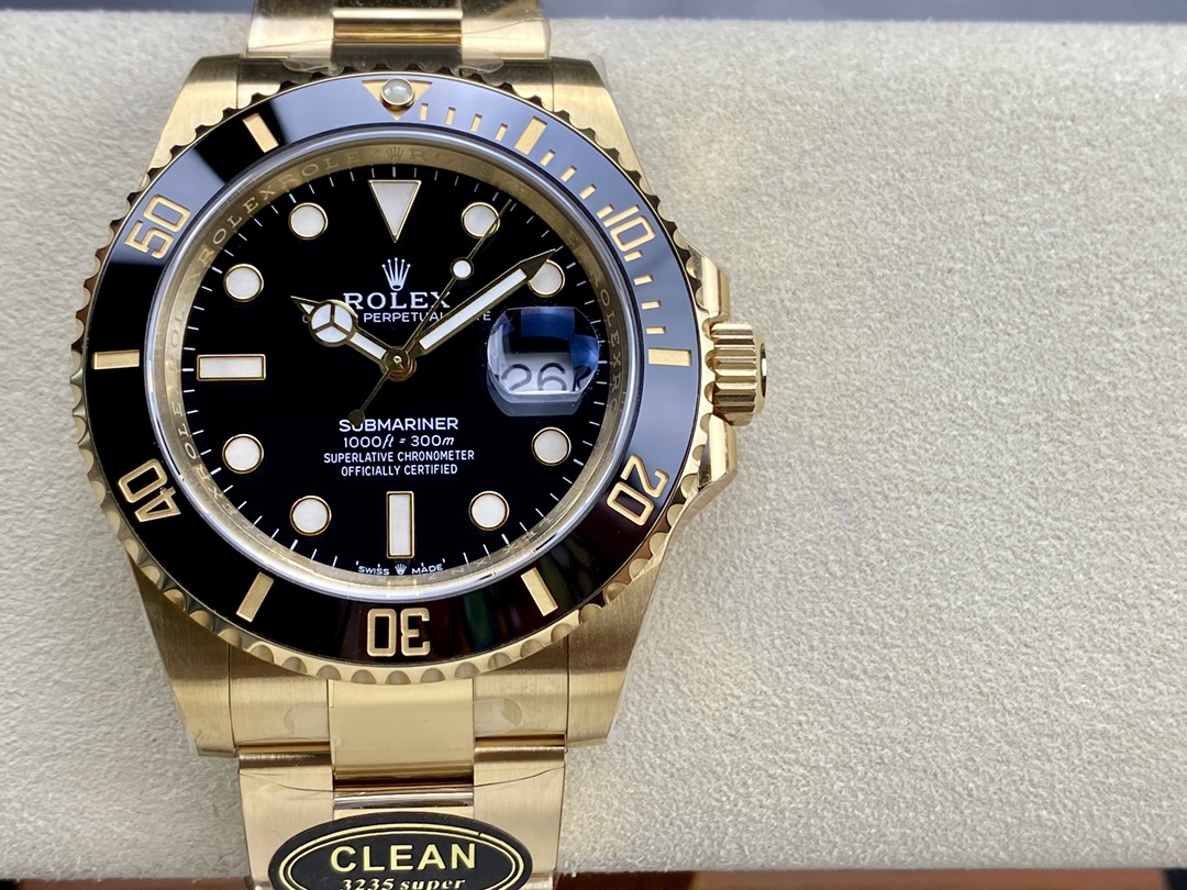 Rolex 全金黑水鬼 126618