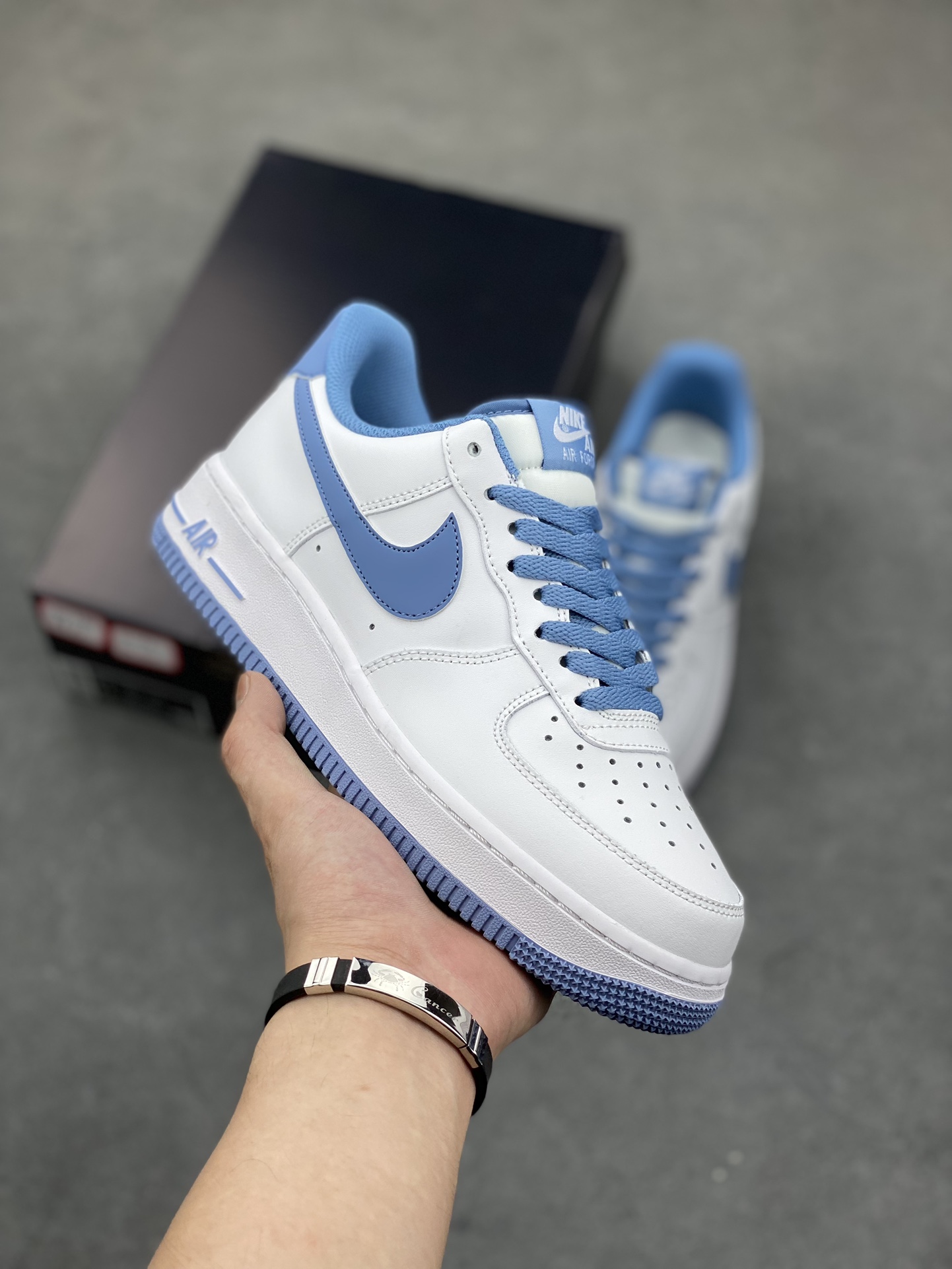 Nike Air Force 1 Low White/University Blue Casual Shoes JX2696-852 2 i1685909590 526 0