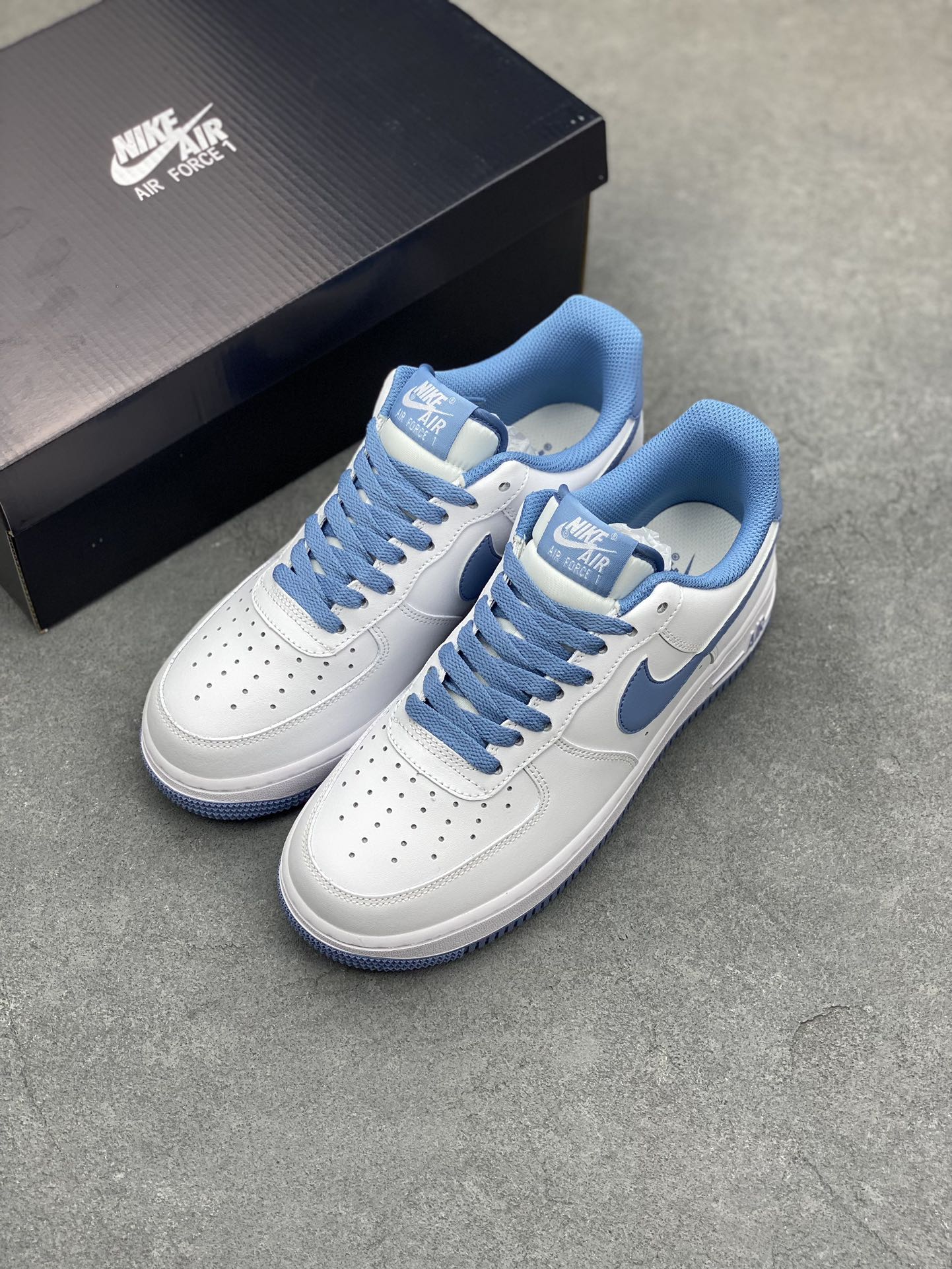 Nike Air Force 1 Low White/University Blue Casual Shoes JX2696-852 9 i1685909590 6399 7