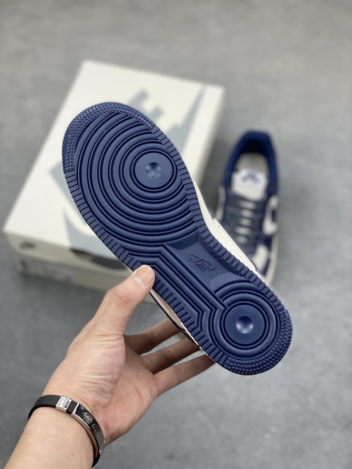 Nike Air Force 1 '07 Low Stussy Deep Ocean Blue Limited Edition Sneakers 7 i1685909679 591 5
