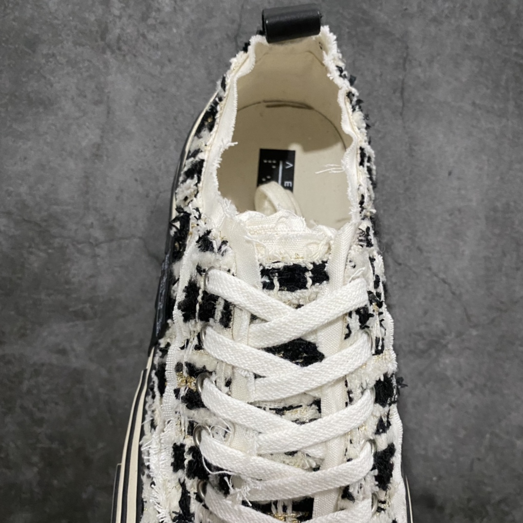 [Wandan Pure Original] Wu Jianhao x Vessel Xiaoxiangfeng woven thick pattern black and white