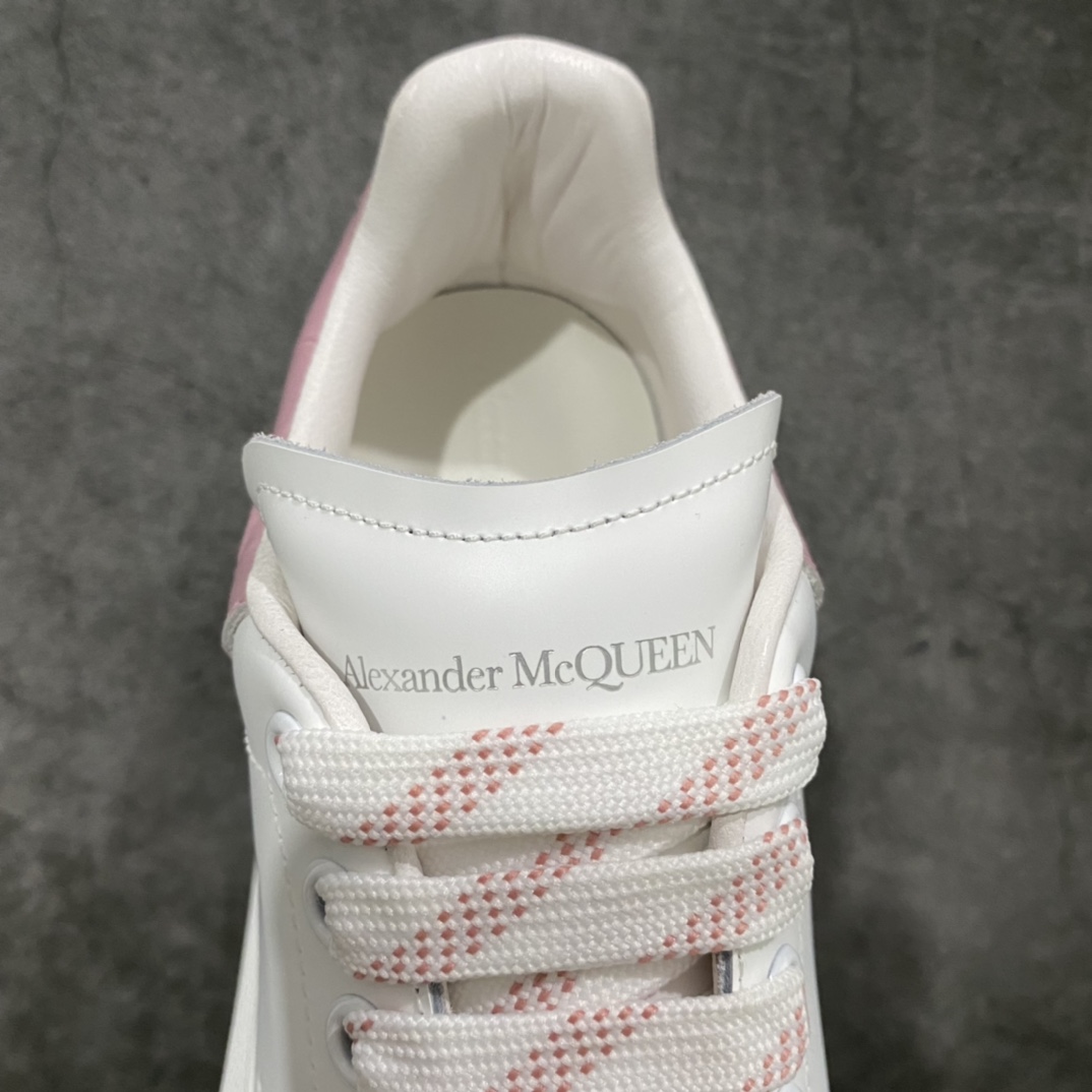 Alexander McQueen/Alexander McQueen platform shoes thick sole heightening white shoes