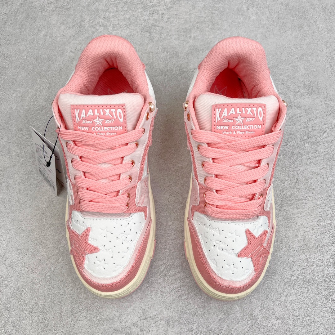 图片[2]-＃福利特价 KAALIXTO Retro Vintage 星星潮流休闲防滑耐磨低帮板鞋 此款鞋使用牛仔作为主要的鞋面材质 结实耐磨 鞋舌设计特有印花皮牌作为搭配充分凸显牛仔的特性 整体鞋款采用牛仔面料随意角度拼接的呈现方法 打破消费者原有对鞋子的刻板印象 让人耳目一新 织麦标在彰品品牌属性的同时更具牛仔的代表性元素 并采用加厚内里 穿着舒适透气 鞋底做旧氧化 尺码：36 37 38 39 40 41 42 43 44 45-选品中心