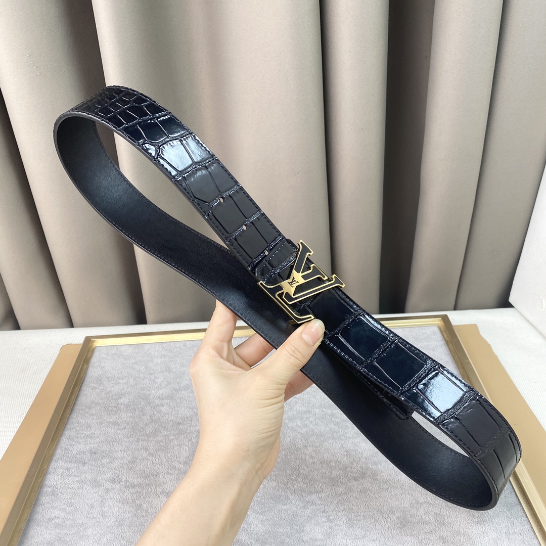 LV商务休闲正装均可佩戴！3.8cm