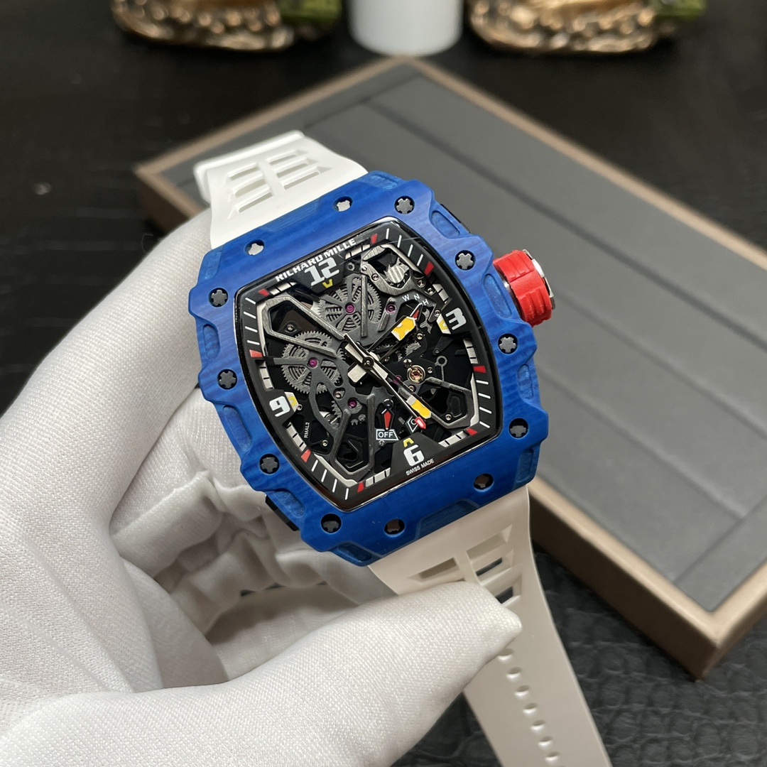 Richard Mille 理查德米勒新款 RM35-03 蓝色碳纤维