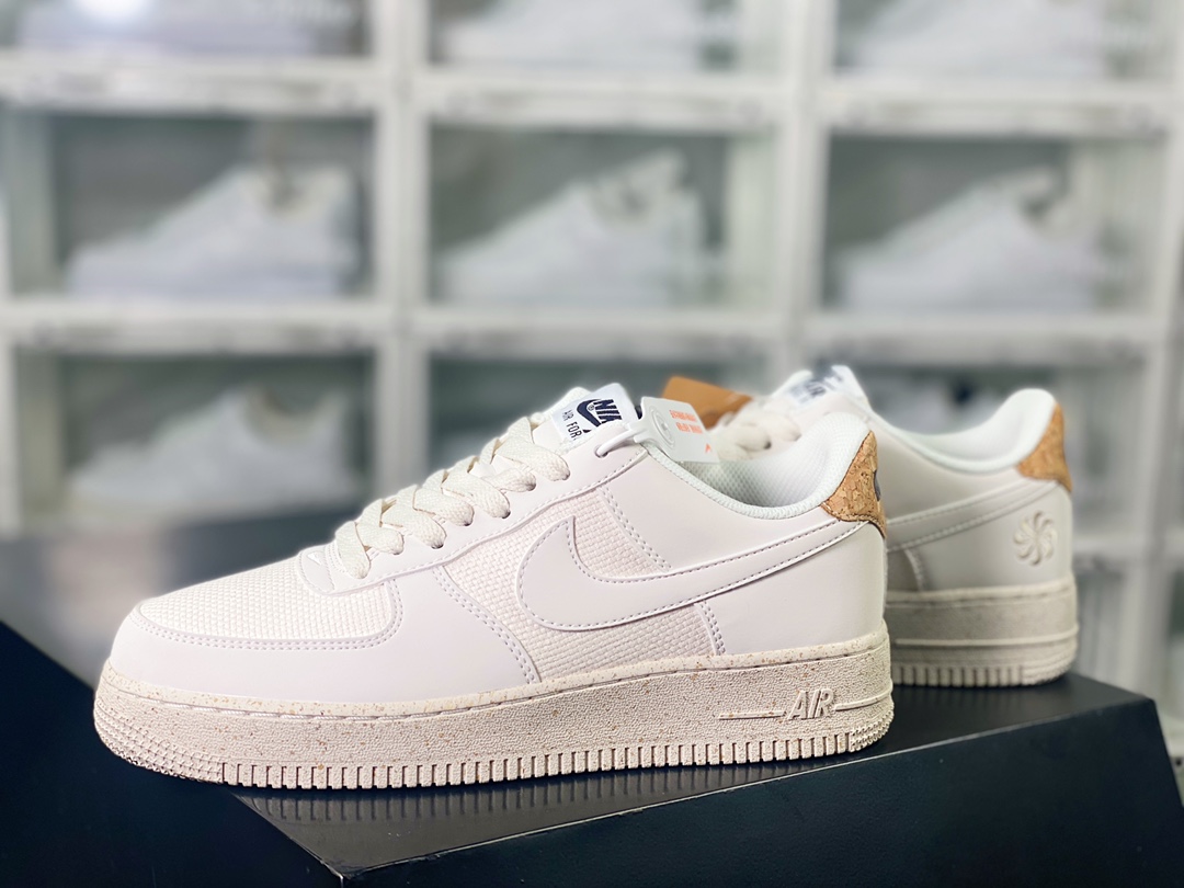 200  Air Force 1 Low '07 LV8 Low"Next Nature Cork"空军一号板鞋“米白软木塞”DV7184-001