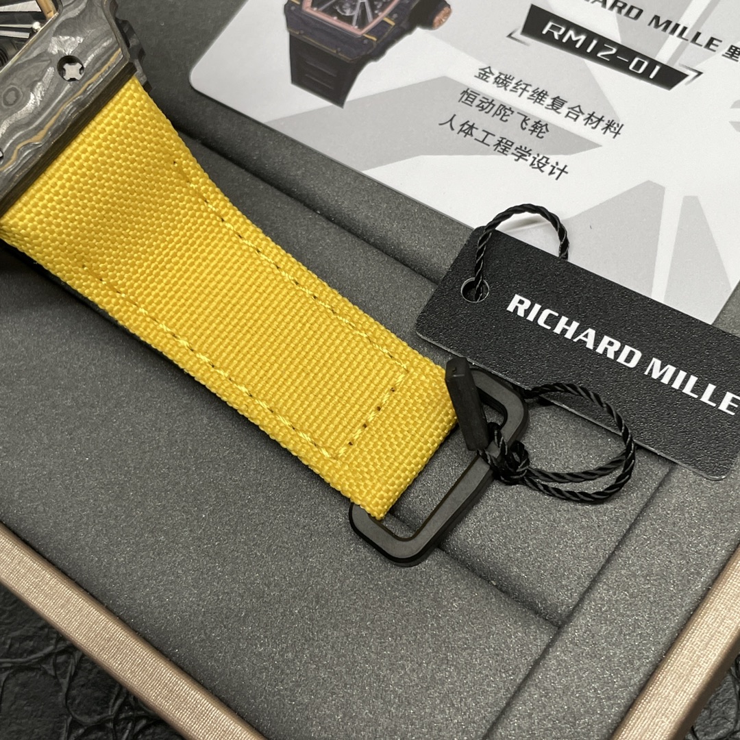 Richard Mille 理查德米勒RM12-01 金碳纤维复合材料 恒动陀飞轮