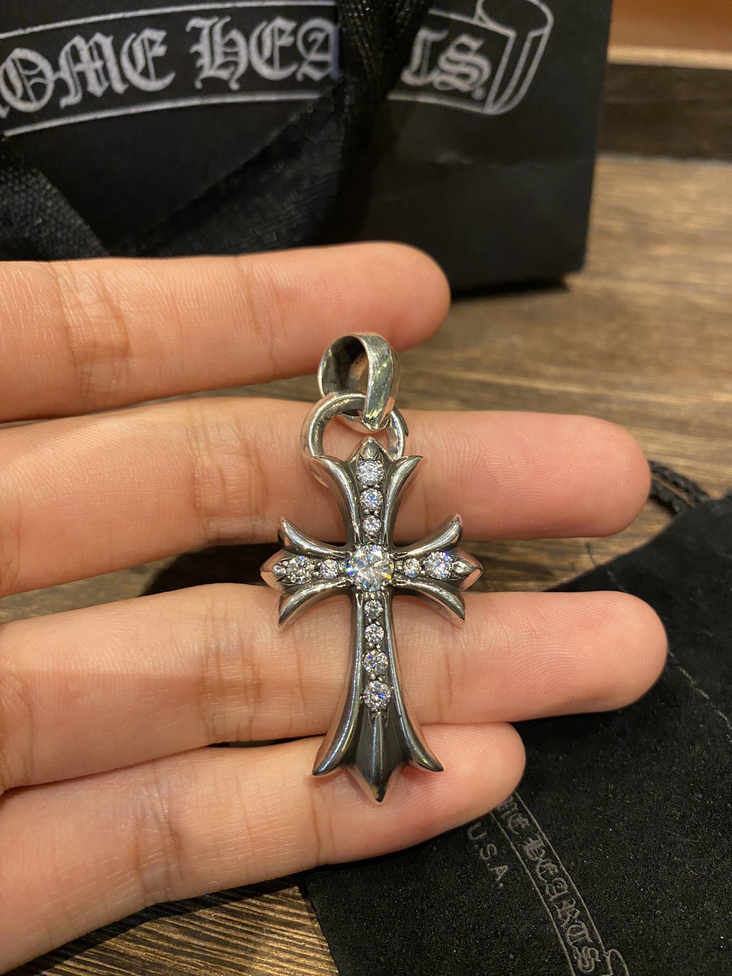 925 silver diamond custom