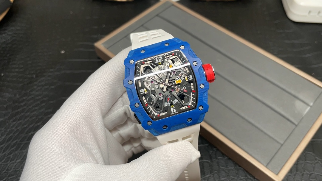 Richard Mille 理查德米勒新款 RM35-03 蓝色碳纤维