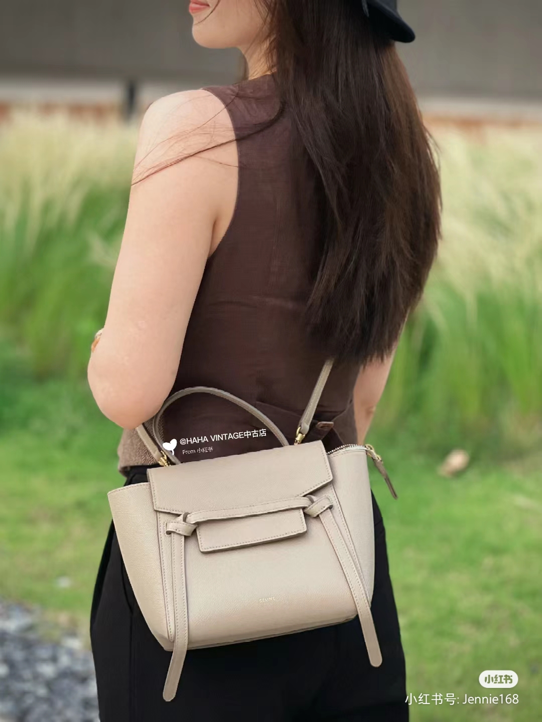 Celine Apricot upper body figure 20cm [special grade original leather]